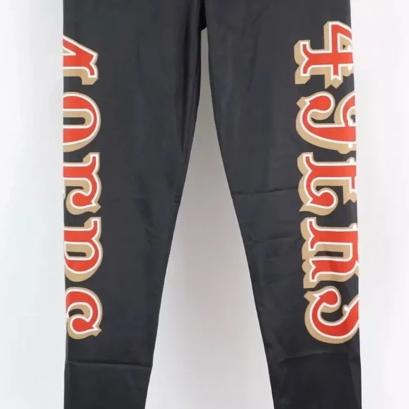 NEW San Francisco 49ers NFL Full-Length Yoga Pant Leggings Women’s S M L XL 2XL - Picture 4 of 4